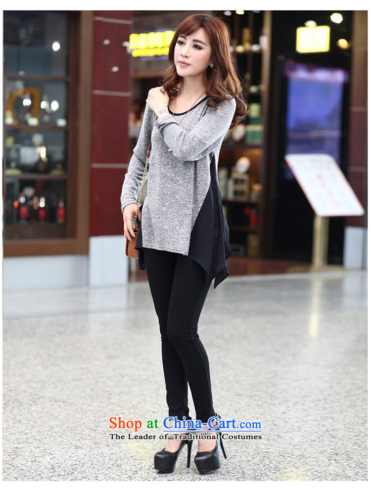 Better to wear the Netherlands female long-sleeved spring 2015 new products in long large women who do not dress rules thick color cotton T-shirts knocked gray XXL picture, prices, brand platters! The elections are supplied in the national character of distribution, so action, buy now enjoy more preferential! As soon as possible.