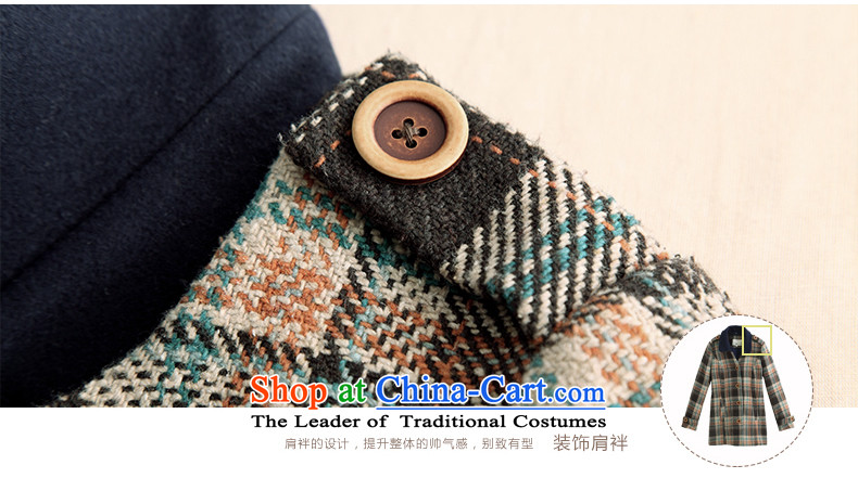 Athena Chu Cayman winter clothing new grid lapel gross? in the stitching jacket long coats 8433200110)? Brown XL Photo, prices, brand platters! The elections are supplied in the national character of distribution, so action, buy now enjoy more preferential! As soon as possible.