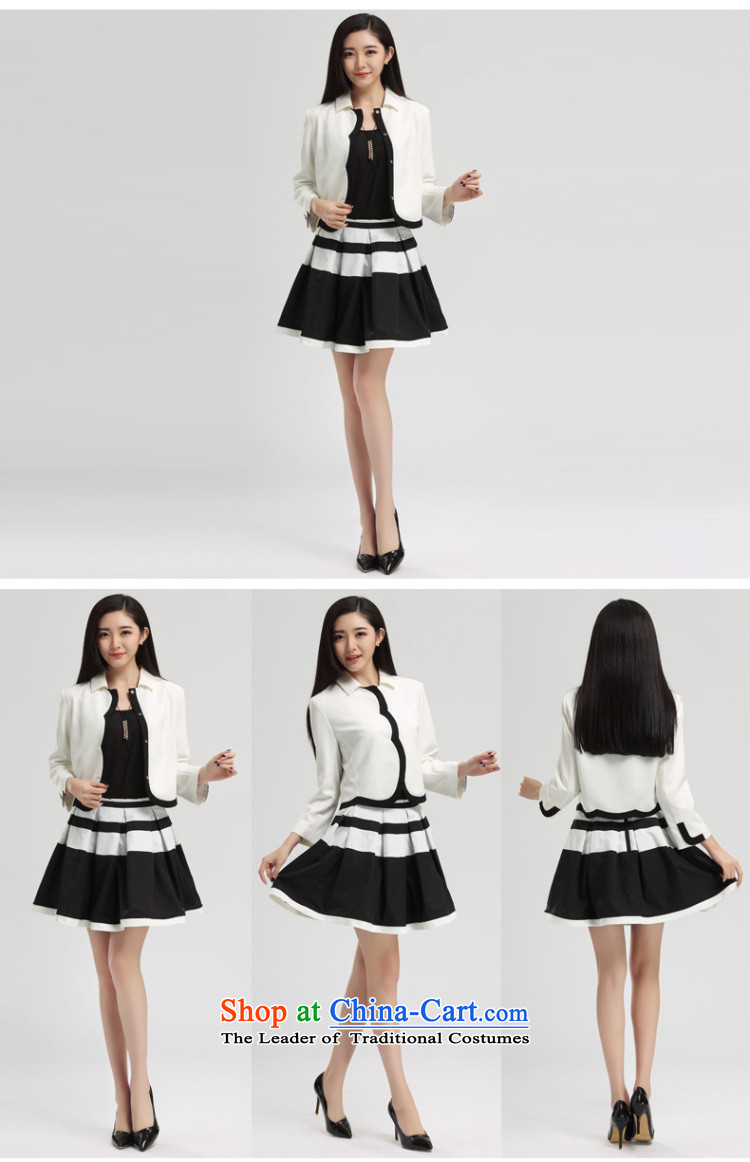 Water Spring 2015 of the new Korean women's extra hundreds pleated skirts Top Loin of a body of skirt S15CBY5123 Black and White XXL picture, prices, brand platters! The elections are supplied in the national character of distribution, so action, buy now enjoy more preferential! As soon as possible.