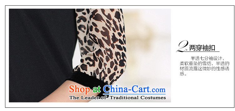  The Korean version of the female ZORMO fall thick mm to replace xl dresses, autumn and winter, forming the basis for practical short skirt Leopard) L picture, prices, brand platters! The elections are supplied in the national character of distribution, so action, buy now enjoy more preferential! As soon as possible.