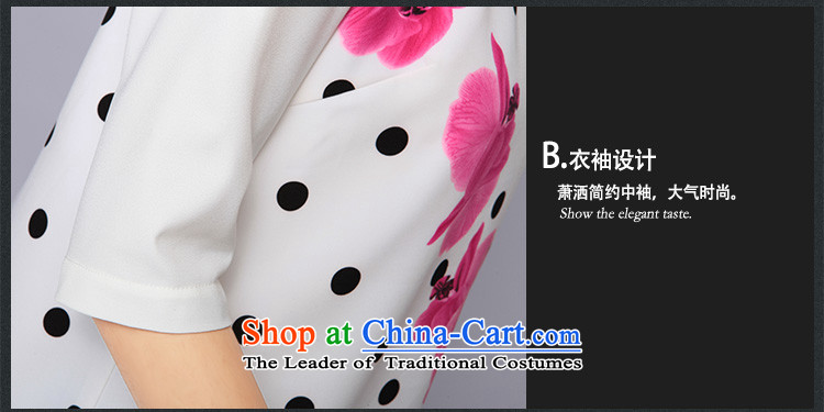 The fall of 2015 ZORMO female thick mm to xl dresses 7 point wave stamp leisure cuff short skirts XXXL white picture, prices, brand platters! The elections are supplied in the national character of distribution, so action, buy now enjoy more preferential! As soon as possible.
