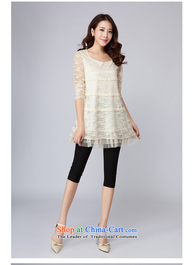 Mr Lehmann lymalon autumn 2015 new stylish lace dresses female sweet Sau San Solid Color dresses 2020 beige L picture, prices, brand platters! The elections are supplied in the national character of distribution, so action, buy now enjoy more preferential! As soon as possible.