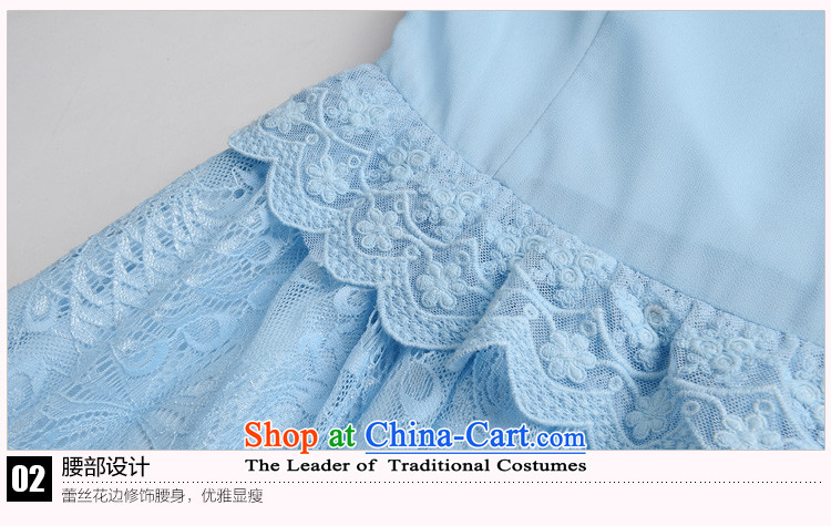 In the spring of 2015, the Korean version of the new retro lace 7 Cuff Phoenix lace stitching chiffon dresses thick mm xl women in large black long skirt to large 2XL pictures, price burden paras. 135-145, brand platters! The elections are supplied in the national character of distribution, so action, buy now enjoy more preferential! As soon as possible.