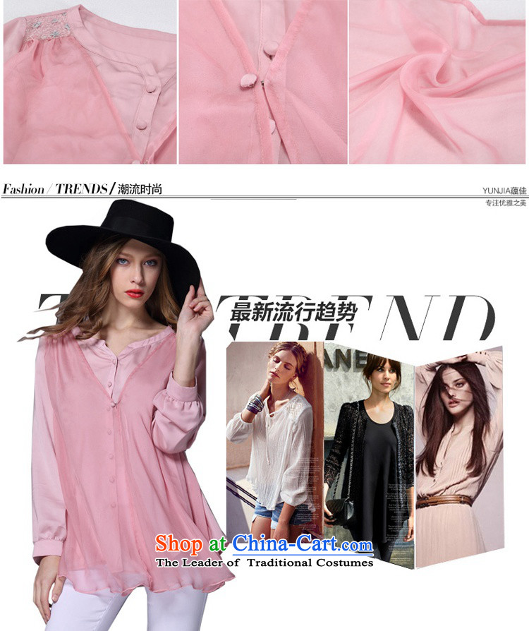 To better the chiffon shirt, long-sleeved spring 2015 new larger female Western big wind lace forming the Netherlands female deep purple spot L recommendations 110-120 catty picture, prices, brand platters! The elections are supplied in the national character of distribution, so action, buy now enjoy more preferential! As soon as possible.
