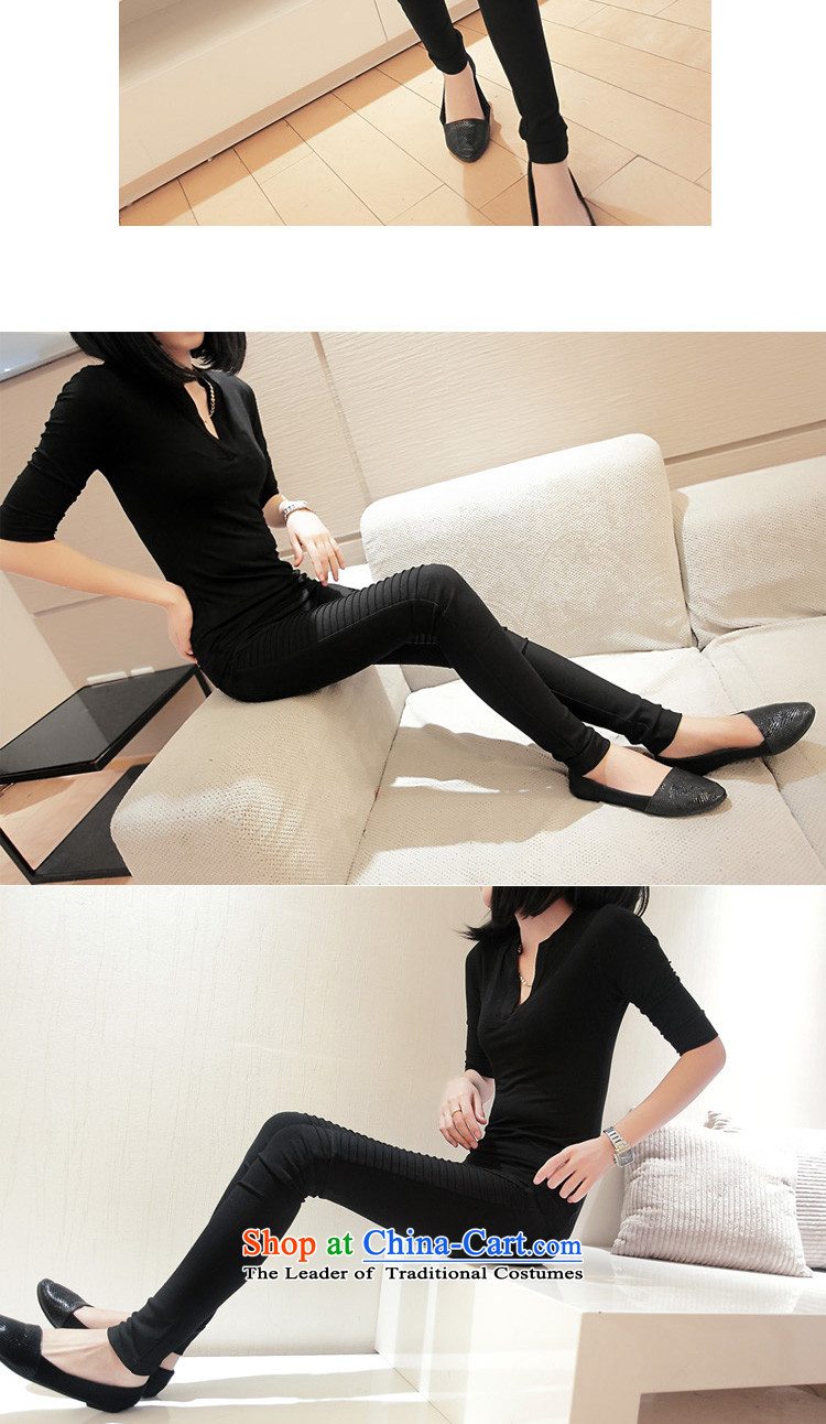 Install the latest Autumn 2015 Zz&ff Korean Version) to increase the number of female 200MM thick forming the catty trousers and pants women warranty stylish black XXL(130-165 catty) Picture, prices, brand platters! The elections are supplied in the national character of distribution, so action, buy now enjoy more preferential! As soon as possible.