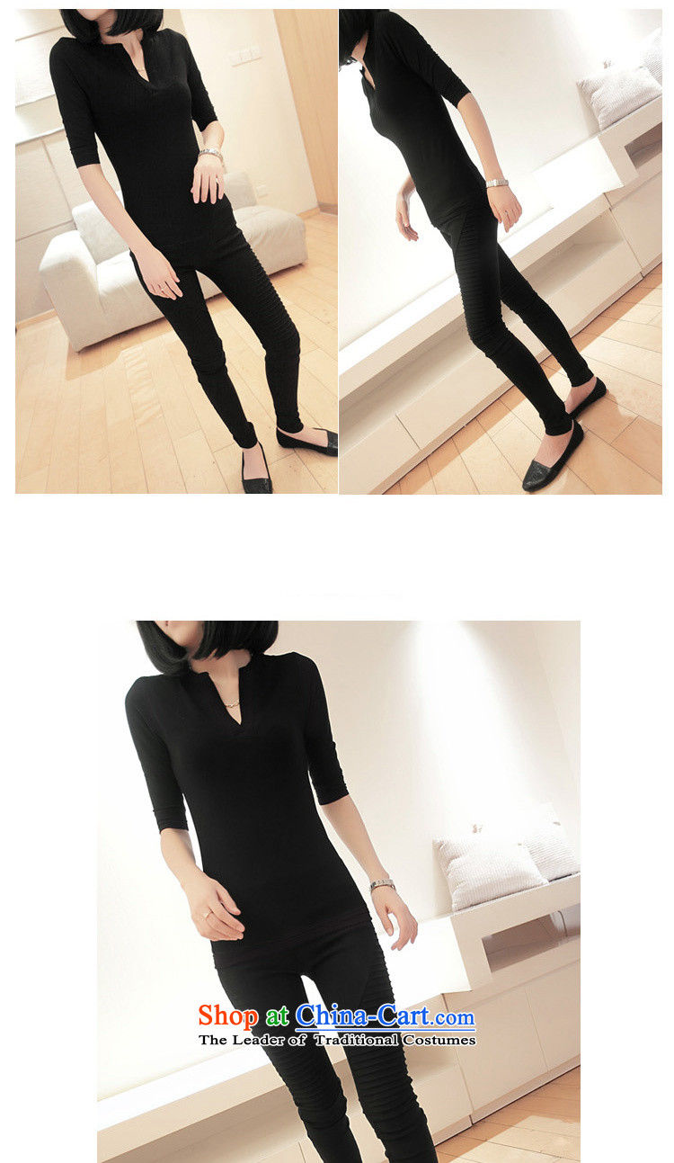 Install the latest Autumn 2015 Zz&ff Korean Version) to increase the number of female 200MM thick forming the catty trousers and pants women warranty stylish black XXL(130-165 catty) Picture, prices, brand platters! The elections are supplied in the national character of distribution, so action, buy now enjoy more preferential! As soon as possible.