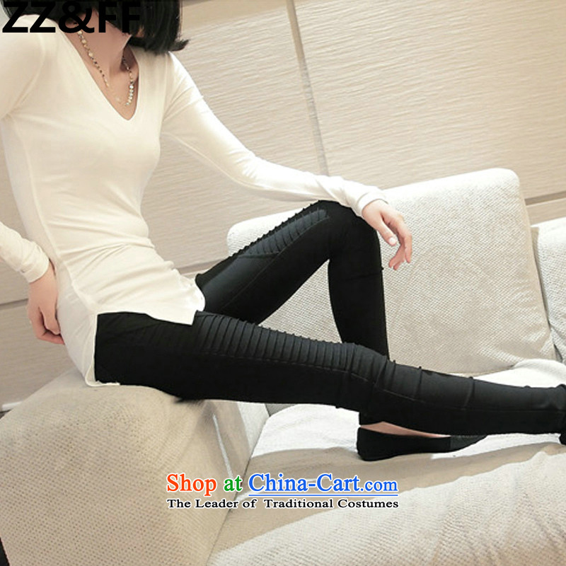 Install the latest Autumn 2015 Zz&ff Korean Version) to increase the number of female 200MM thick forming the catty trousers and pants women warranty stylish black XXL(130-165 catty ),ZZ&FF,,, shopping on the Internet