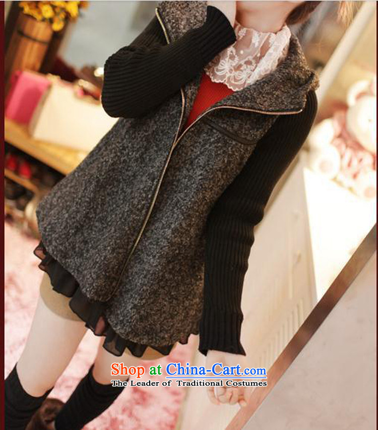 American Social Yue   to 2015 XL female jackets thick mm thin leave Korea version two gross? Cardigan Jacket 4XL *170-200 carbon catty picture, prices, brand platters! The elections are supplied in the national character of distribution, so action, buy now enjoy more preferential! As soon as possible.