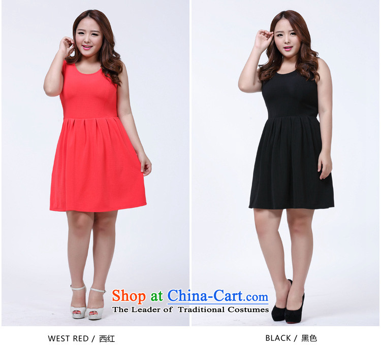 The new 2015 Zz&ff to increase women's presence among the code 200 catties thick mm loose sleeveless strap black skirt XXXXL picture, prices, brand platters! The elections are supplied in the national character of distribution, so action, buy now enjoy more preferential! As soon as possible.