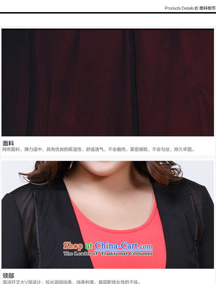 2015 Summer Zz&ff new to increase women's code 200 catties thick mm Mesh small light jacket black XXXXL picture, prices, brand platters! The elections are supplied in the national character of distribution, so action, buy now enjoy more preferential! As soon as possible.