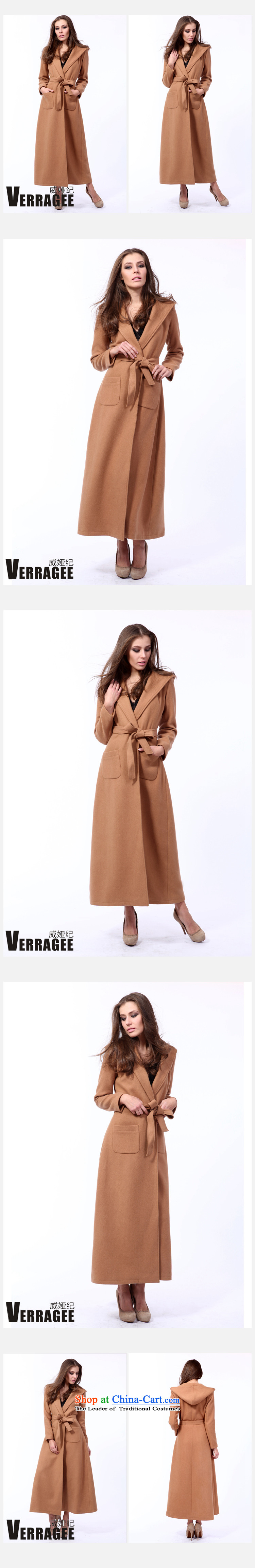 Wei Ya Ji /verragee autumn and winter new western temperament of the forklift truck profile-long jacket coat gross?? female t3951 wool Tan S picture, prices, brand platters! The elections are supplied in the national character of distribution, so action, buy now enjoy more preferential! As soon as possible.