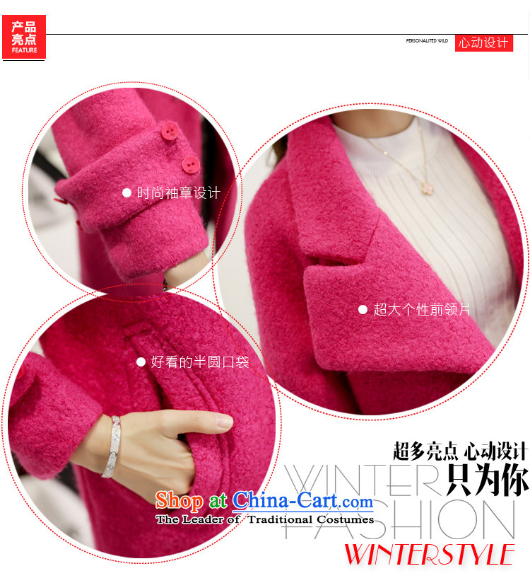 Install the latest autumn and winter COCOOKIKI2015 of long-sleeved jacket female Korean gross? long version of womens coats CC178? gray M picture, prices, brand platters! The elections are supplied in the national character of distribution, so action, buy now enjoy more preferential! As soon as possible.