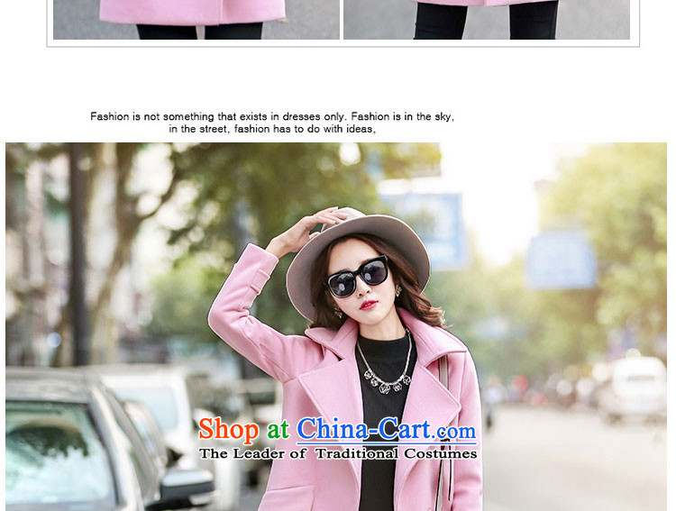 Be 2015 Autumn and Winter Rose new gross female Korean jacket? in the women's long jacket coat m gray hair? L picture, prices, brand platters! The elections are supplied in the national character of distribution, so action, buy now enjoy more preferential! As soon as possible.