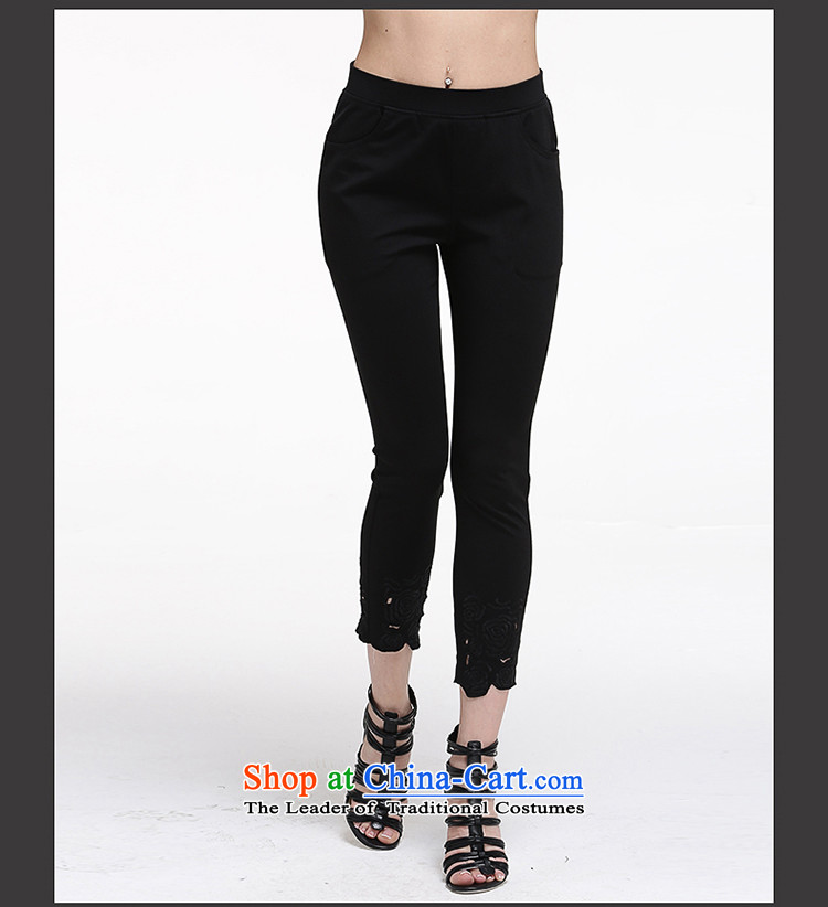In the autumn of 2015, the US Liaison new larger female thick sister to increase female casual pants loose trousers, forming the basis of Sau San video thin black M-38 651105033 picture, prices, brand platters! The elections are supplied in the national character of distribution, so action, buy now enjoy more preferential! As soon as possible.