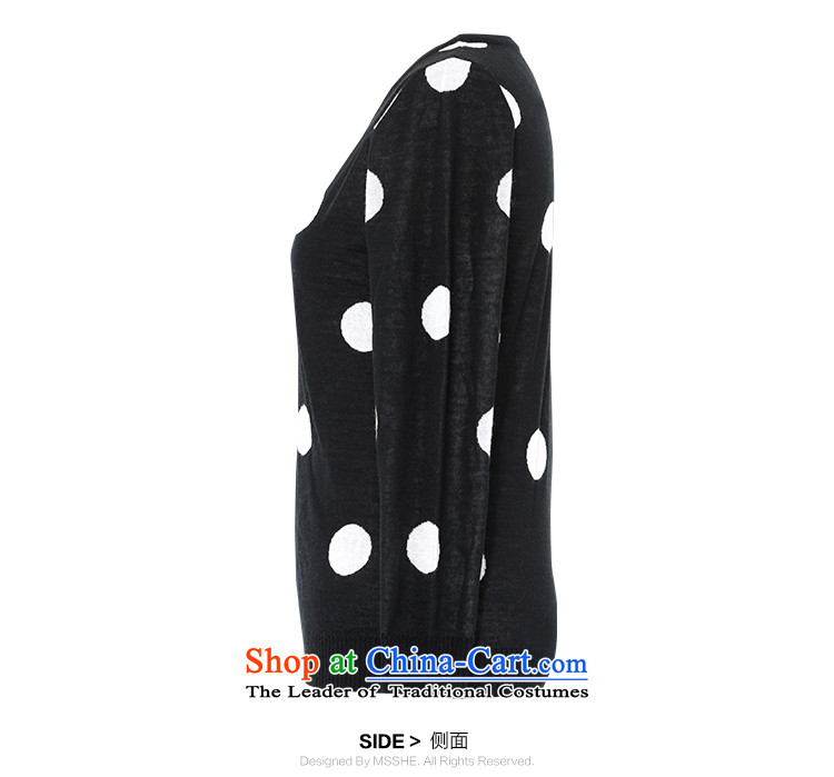 Maximum number of ladies' knitted sweaters black spots 3XL shirt picture, prices, brand platters! The elections are supplied in the national character of distribution, so action, buy now enjoy more preferential! As soon as possible.