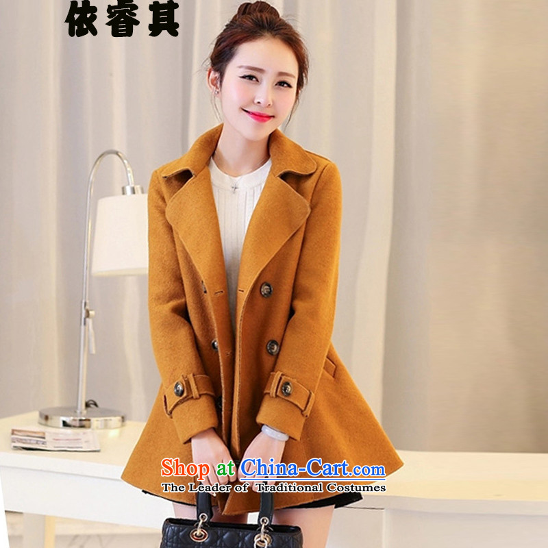 In accordance with the core of its 2015 autumn and winter new Korean relaxd temperament in gross? coats of large a jacket and color blending 529 L weight in accordance with the core of its.... 120-135, shopping on the Internet