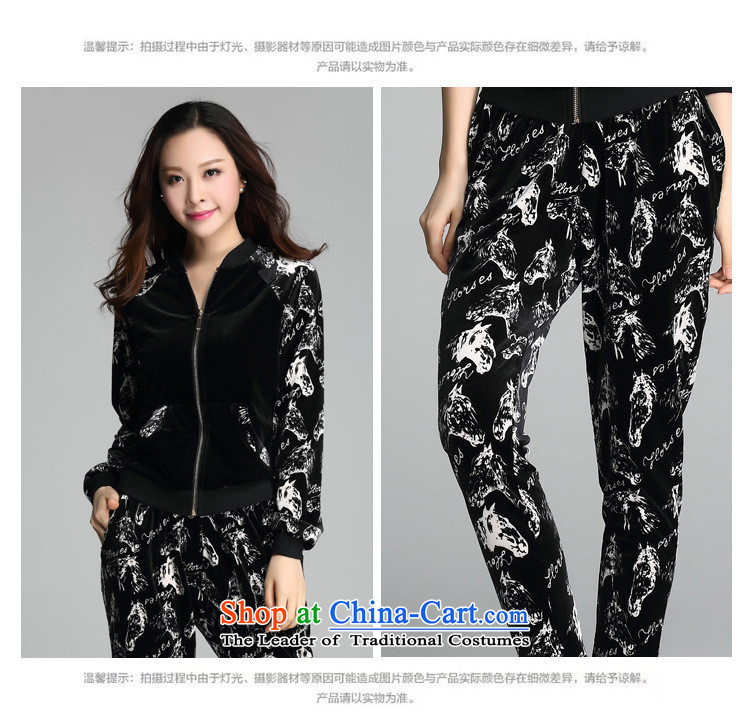 Gigi Lai to optimize M XL women during the spring and autumn of leisure new package of video thin beauty loose 200 catties thick with two-piece homewear pants C.O.D. 5XL recommendations 195-235 black catty picture, prices, brand platters! The elections are supplied in the national character of distribution, so action, buy now enjoy more preferential! As soon as possible.