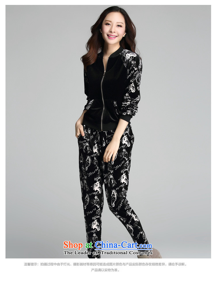 Gigi Lai to optimize M XL women during the spring and autumn of leisure new package of video thin beauty loose 200 catties thick with two-piece homewear pants C.O.D. 5XL recommendations 195-235 black catty picture, prices, brand platters! The elections are supplied in the national character of distribution, so action, buy now enjoy more preferential! As soon as possible.