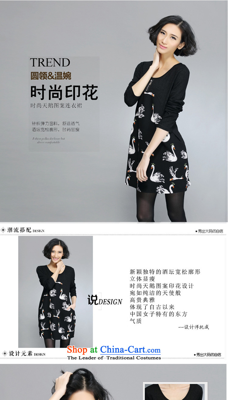 Flower to Isabelle spring 2015 the new fat mm to xl loose video thin temperament dress D1523 female black 3XL picture, prices, brand platters! The elections are supplied in the national character of distribution, so action, buy now enjoy more preferential! As soon as possible.