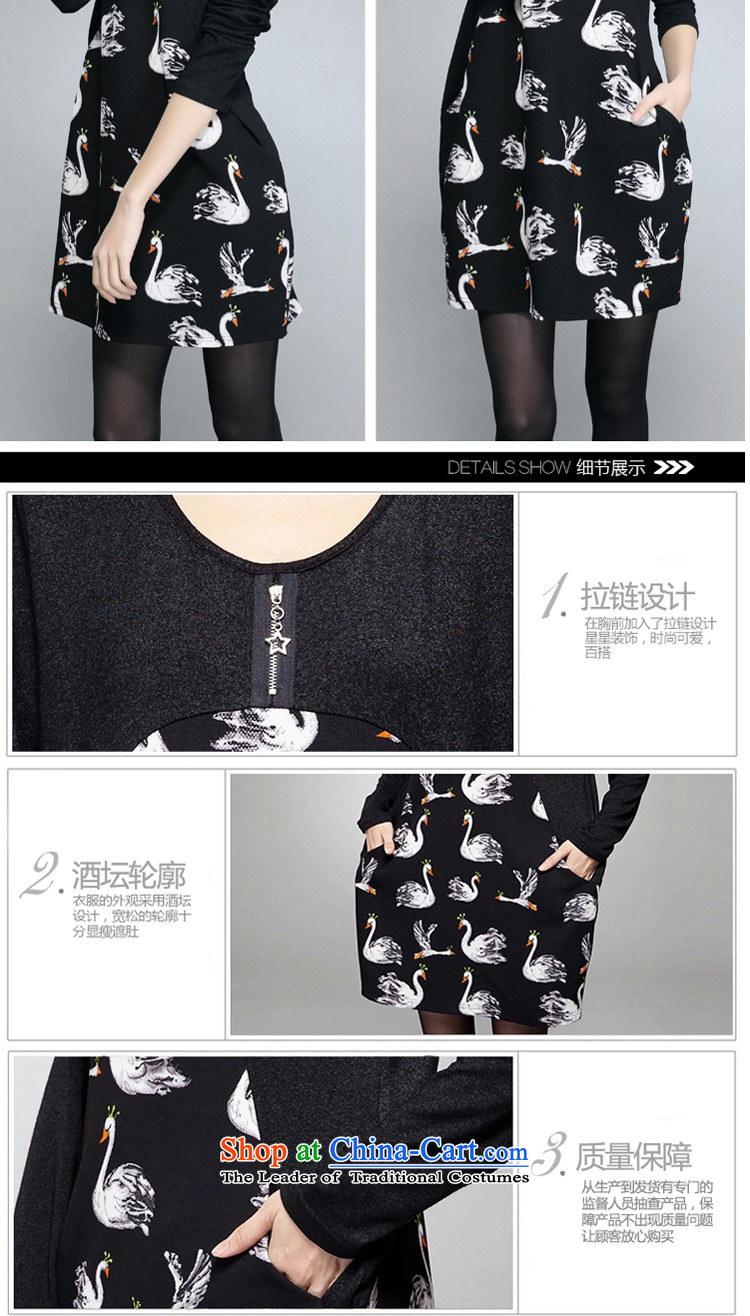 Flower to Isabelle spring 2015 the new fat mm to xl loose video thin temperament dress D1523 female black 3XL picture, prices, brand platters! The elections are supplied in the national character of distribution, so action, buy now enjoy more preferential! As soon as possible.