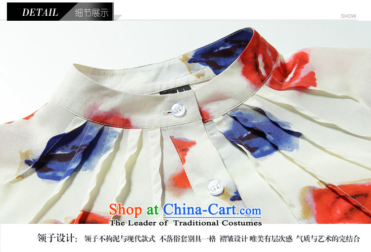 Rui Mei to to increase women's code 2015 Autumn new liberal, Large Stamp 7 in long-sleeved shirt with white XXXXXL 1880 picture, prices, brand platters! The elections are supplied in the national character of distribution, so action, buy now enjoy more preferential! As soon as possible.