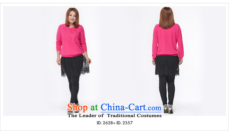 Msshe xl women 2015 new boxed Korean autumn lace stitching leave two forming the wild skort trousers 2,557 (black T4 picture, prices, brand platters! The elections are supplied in the national character of distribution, so action, buy now enjoy more preferential! As soon as possible.