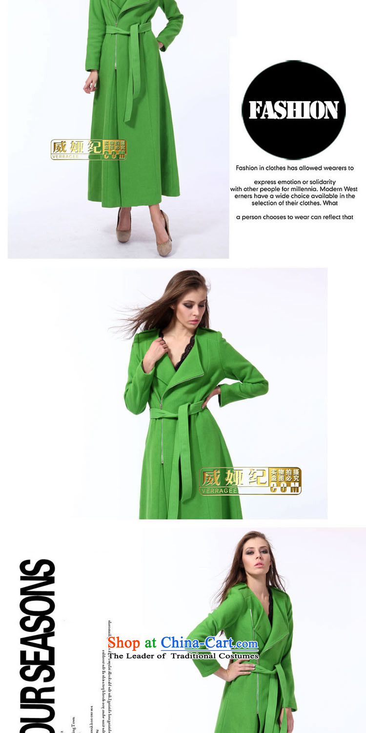 Wei Ya Ji /verragee western style temperament video thin-long, the auricle gross wool coat?? jacket for larger female t3950 black M picture, prices, brand platters! The elections are supplied in the national character of distribution, so action, buy now enjoy more preferential! As soon as possible.