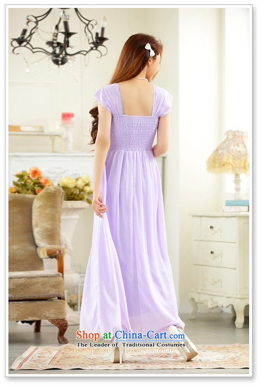 C.o.d. 2015 new summer elegant goddess wide shoulder strap lifting strap dresses like Susy Nagle Pearl nail chiffon larger than fat mm long skirt pink dresses XL approximately 120-140 catty picture, prices, brand platters! The elections are supplied in the national character of distribution, so action, buy now enjoy more preferential! As soon as possible.