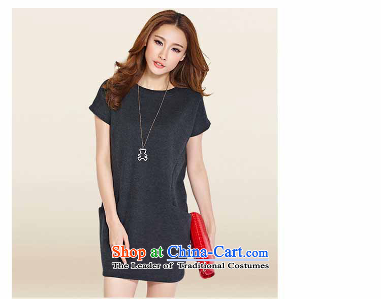 The Fik Owen larger female spring new connected main two kits loose, Hin thin, thick dark gray XXXXL skirts pictures, prices, brand platters! The elections are supplied in the national character of distribution, so action, buy now enjoy more preferential! As soon as possible.