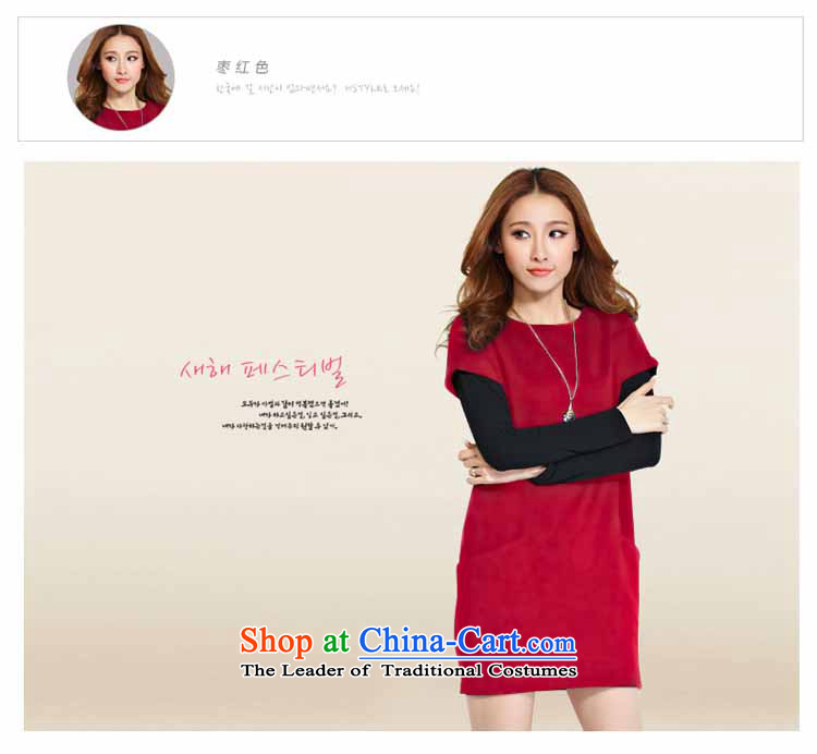 The Fik Owen larger female spring new connected main two kits loose, Hin thin, thick dark gray XXXXL skirts pictures, prices, brand platters! The elections are supplied in the national character of distribution, so action, buy now enjoy more preferential! As soon as possible.