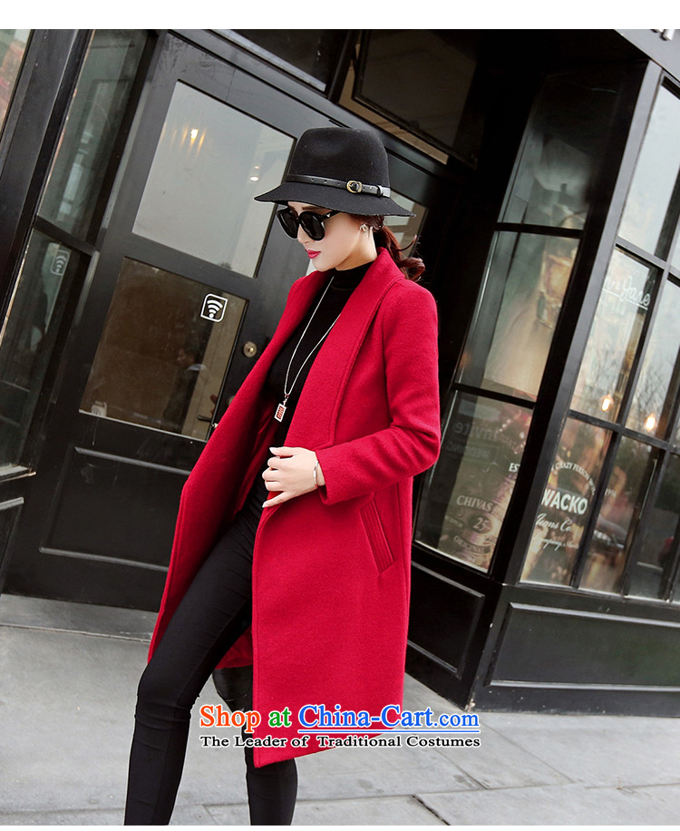 Mrs and gross? coats female woolen coat female non-cashmere overcoat female 2015 new winter Korean long in Sau San Green M picture, prices, brand platters! The elections are supplied in the national character of distribution, so action, buy now enjoy more preferential! As soon as possible.