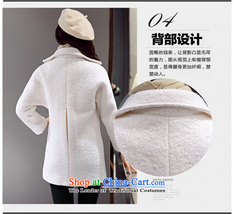 On Gross? female jacket Van Gogh 2015 autumn and winter new Korean citizenry in thick long Sau San gross coats female 1566 meters? White M(105-120 catty) Picture, prices, brand platters! The elections are supplied in the national character of distribution, so action, buy now enjoy more preferential! As soon as possible.