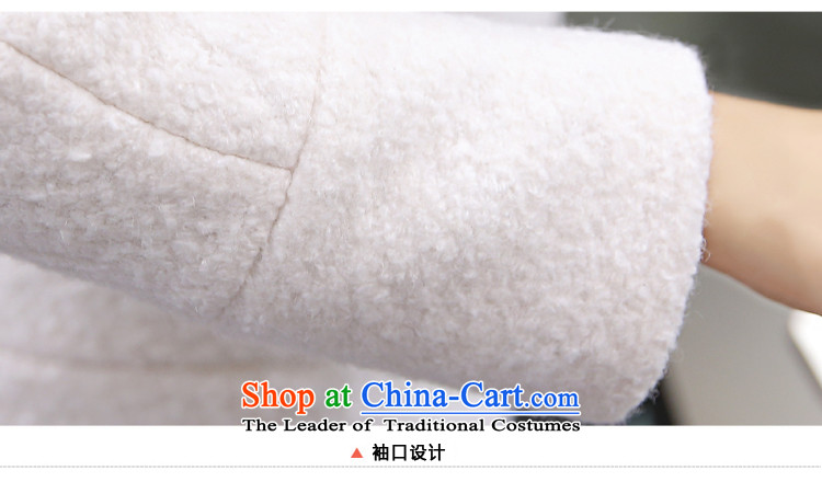 On Gross? female jacket Van Gogh 2015 autumn and winter new Korean citizenry in thick long Sau San gross coats female 1566 meters? White M(105-120 catty) Picture, prices, brand platters! The elections are supplied in the national character of distribution, so action, buy now enjoy more preferential! As soon as possible.