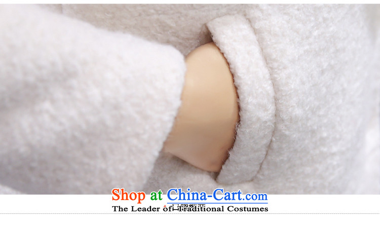 On Gross? female jacket Van Gogh 2015 autumn and winter new Korean citizenry in thick long Sau San gross coats female 1566 meters? White M(105-120 catty) Picture, prices, brand platters! The elections are supplied in the national character of distribution, so action, buy now enjoy more preferential! As soon as possible.