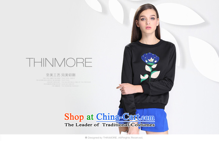 The former Yugoslavia Migdal code load spring 2015 girls new thick mm video thin embroidery long-sleeved top female 651365141 Black XL Photo, prices, brand platters! The elections are supplied in the national character of distribution, so action, buy now enjoy more preferential! As soon as possible.