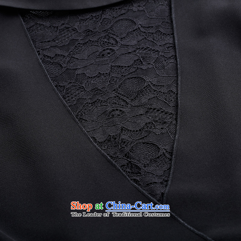 The former Yugoslavia Migdal Code women 2015 Summer new stylish Korean mm thick short short-sleeved jacket, black 4XL, 952045469 Yugoslavia Mak , , , shopping on the Internet