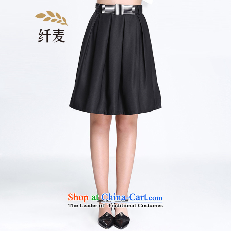 The former Yugoslavia Migdal code load spring 2015 girls new mm thick Korean version long skirt children 651251070 Body black 2XL