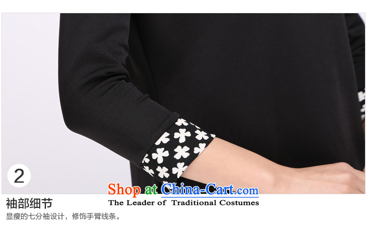 Shani flower lo xl women 2015 mm thick load new video autumn thin long-sleeved dolls Sau San collar 0001 Black 5XL( spring new products) Picture, prices, brand platters! The elections are supplied in the national character of distribution, so action, buy now enjoy more preferential! As soon as possible.