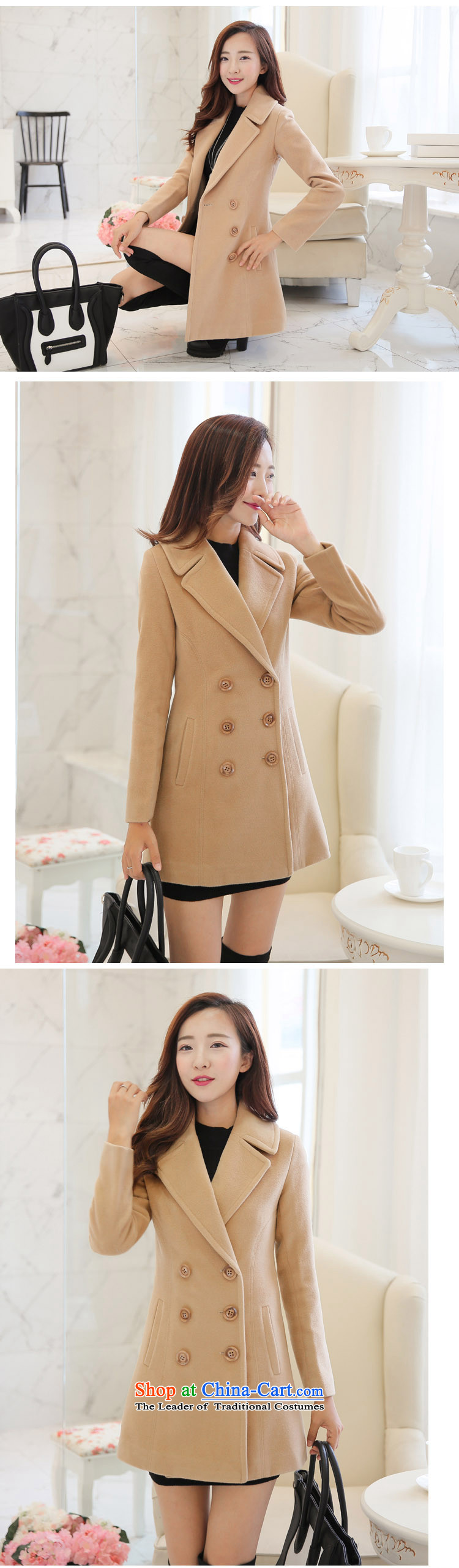 , Julia Yan 2015 Fall/Winter Collections new Korean citizenry Sau San Mao? coats that long thin coat jacket video? female 9619 wine red M picture, prices, brand platters! The elections are supplied in the national character of distribution, so action, buy now enjoy more preferential! As soon as possible.