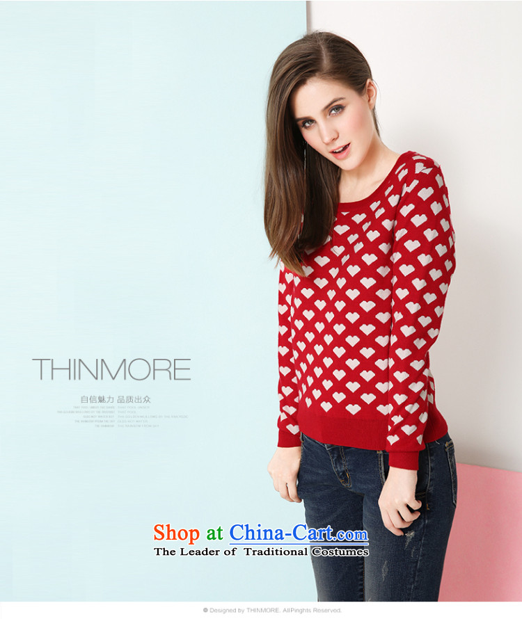 The former Yugoslavia Migdal Code Load 2015 Autumn load girls new thick mm video thin hedge long-sleeved sweater 651136006 Female Red XL Photo, prices, brand platters! The elections are supplied in the national character of distribution, so action, buy now enjoy more preferential! As soon as possible.
