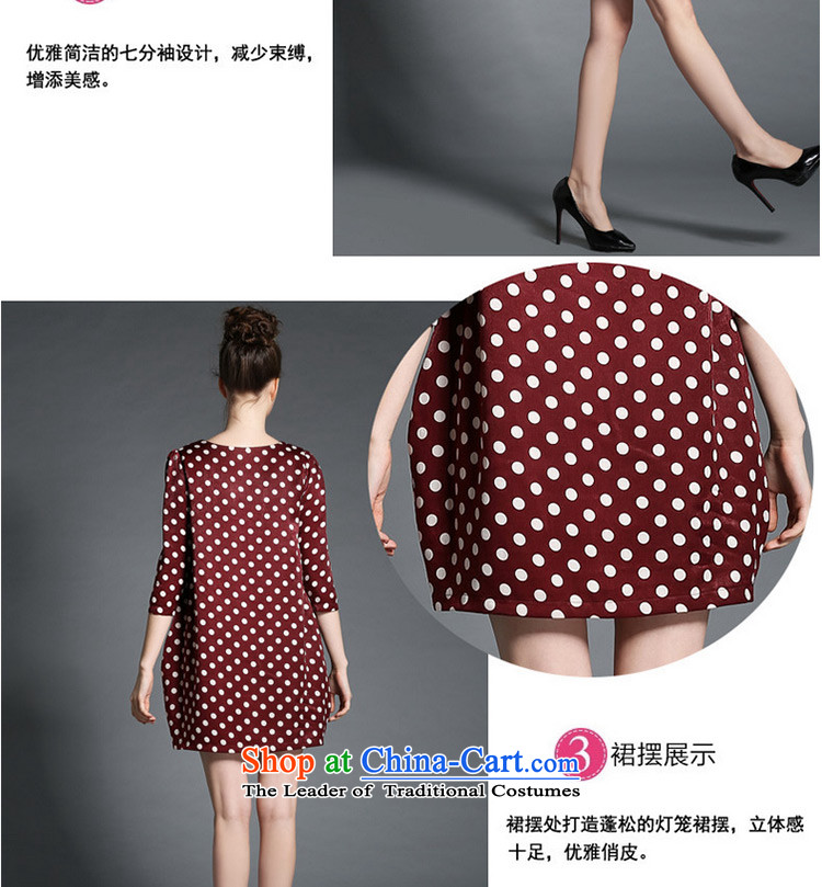 Replace, Hin thick zhuangting ting thin 2015 autumn large new women's high-end to increase expertise western sister dresses XXXL color pictures picture in 1821, prices, brand platters! The elections are supplied in the national character of distribution, so action, buy now enjoy more preferential! As soon as possible.