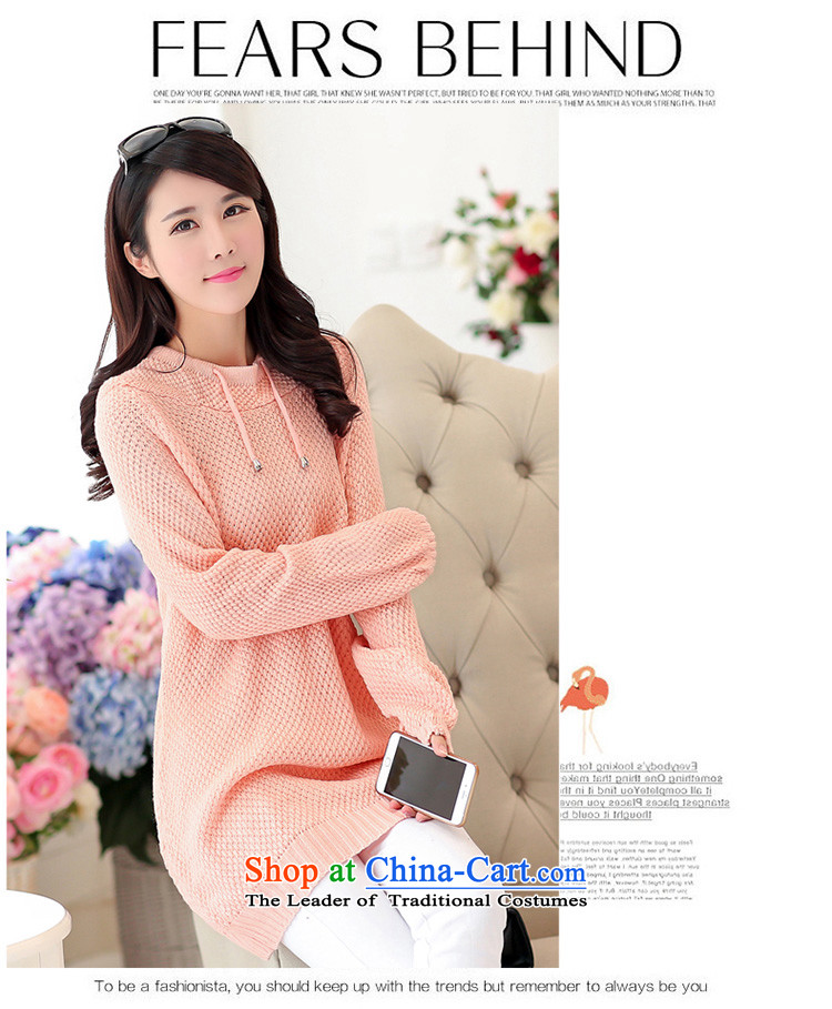 Jade Spring 2015 9Yi new product version of the girl who decorated in Korea graphics kit in the header of the thin long knitting sweater, light sweater, forming the women are Code Red Picture, prices, brand platters! The elections are supplied in the national character of distribution, so action, buy now enjoy more preferential! As soon as possible.
