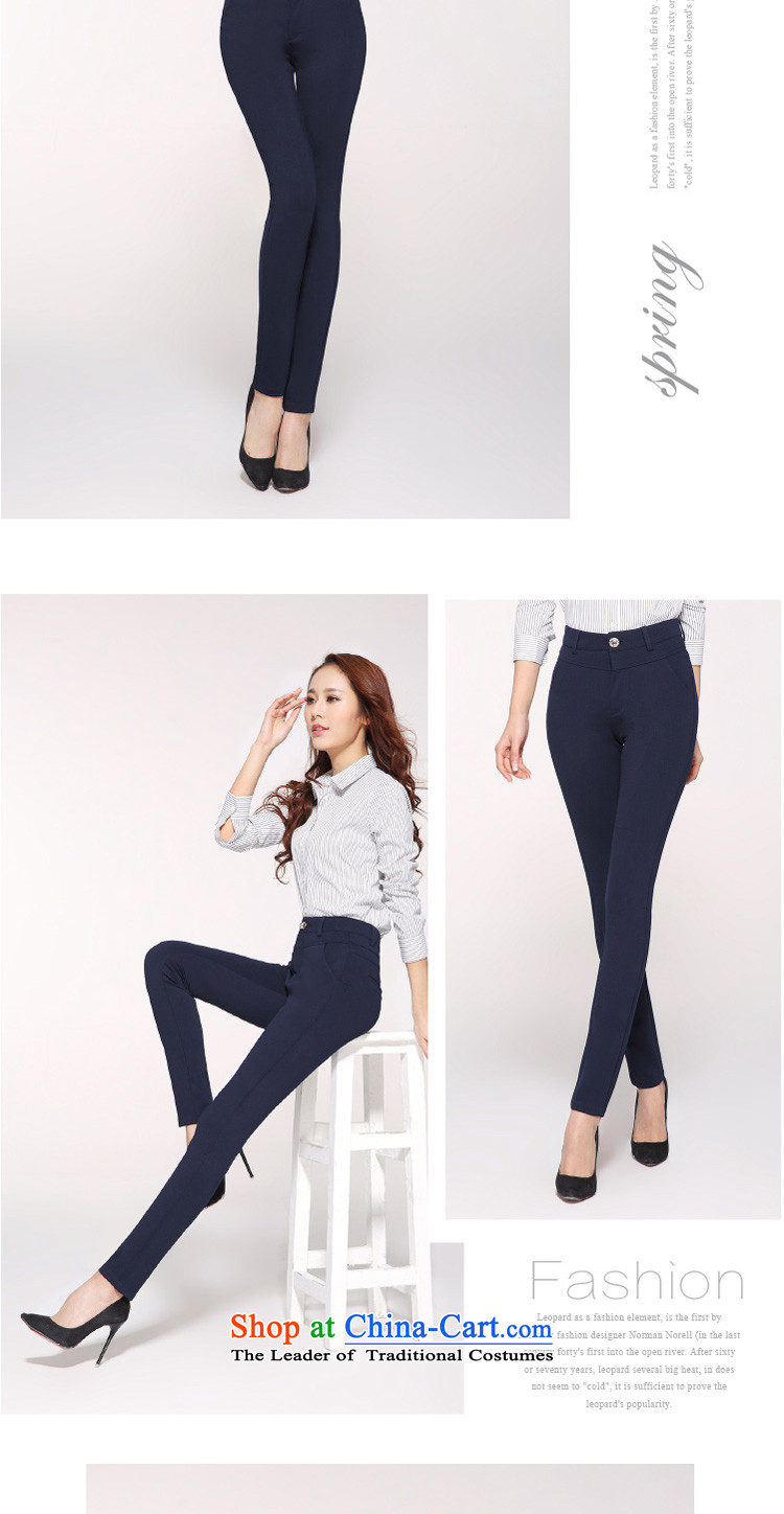 In accordance with the perfect fat sister to 2015 extra pant Korean Vocational overalls ladies pants Top Loin of skinny legs trousers Y2052 video blue 3XL picture, prices, brand platters! The elections are supplied in the national character of distribution, so action, buy now enjoy more preferential! As soon as possible.