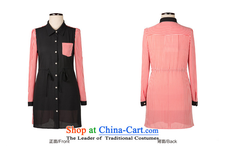 2015 Chun Po Building Code, more women thick MM smart casual video thin drawcord jacket dresses Q1037 2XL Photo Black, prices, brand platters! The elections are supplied in the national character of distribution, so action, buy now enjoy more preferential! As soon as possible.
