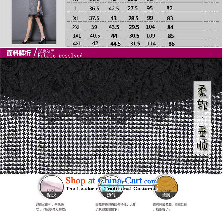 Replace, Hin thick zhuangting ting thin 2015 autumn large new women's high-end to increase expertise western sister dresses XXXL color pictures picture in 1690, prices, brand platters! The elections are supplied in the national character of distribution, so action, buy now enjoy more preferential! As soon as possible.