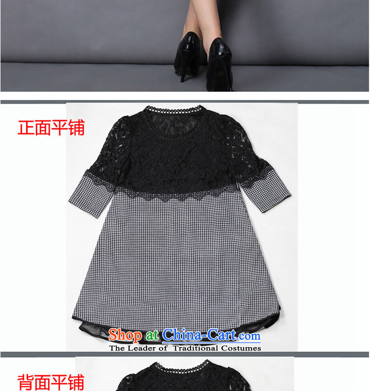 Replace, Hin thick zhuangting ting thin 2015 autumn large new women's high-end to increase expertise western sister dresses XXXL color pictures picture in 1690, prices, brand platters! The elections are supplied in the national character of distribution, so action, buy now enjoy more preferential! As soon as possible.