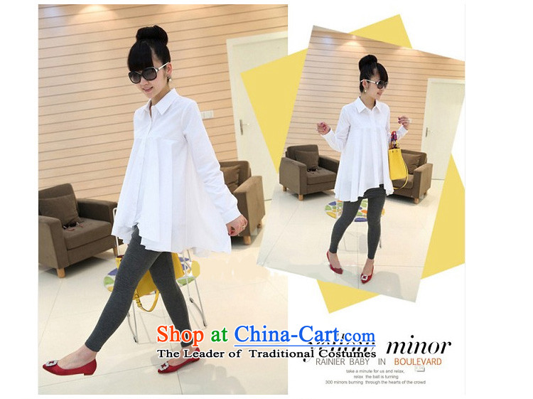 Arthur magic yi 2015 autumn, the major new code Women Korean lapel single row detained shirt, large relaxd female white XL Photo shirt, prices, brand platters! The elections are supplied in the national character of distribution, so action, buy now enjoy more preferential! As soon as possible.