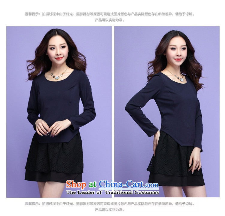 Coveted xl women with new expertise autumn mm leave two long-sleeved dresses 3696th blue XL Photo, prices, brand platters! The elections are supplied in the national character of distribution, so action, buy now enjoy more preferential! As soon as possible.