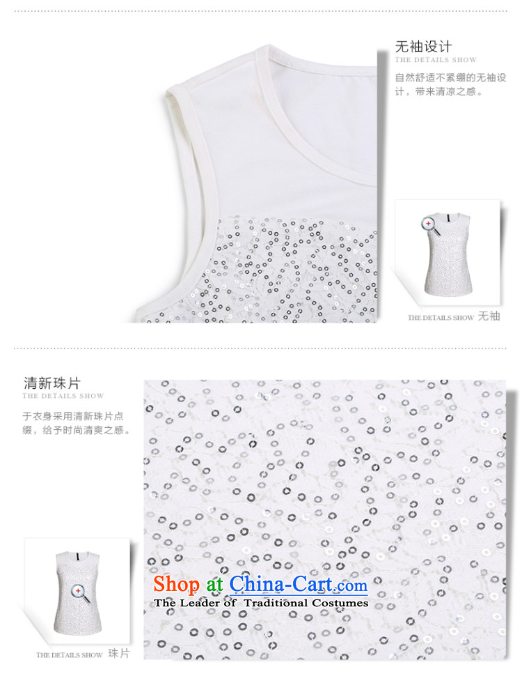 The former Yugoslavia Migdal Code women 2015 Summer new fat mm wild collage sleeveless tank 952034047 forming the White 4XL Photo, prices, brand platters! The elections are supplied in the national character of distribution, so action, buy now enjoy more preferential! As soon as possible.
