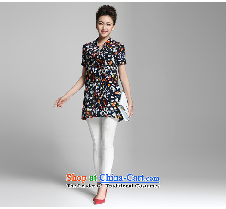 The former Yugoslavia Migdal Code women 2015 Summer new stylish mm thick color plane short-sleeved shirt with floral 952015230 suit 4XL Photo, prices, brand platters! The elections are supplied in the national character of distribution, so action, buy now enjoy more preferential! As soon as possible.